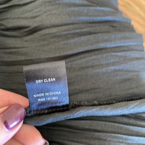 Mauede Pleated Skirt Mini Dress - Picture 9 of 13